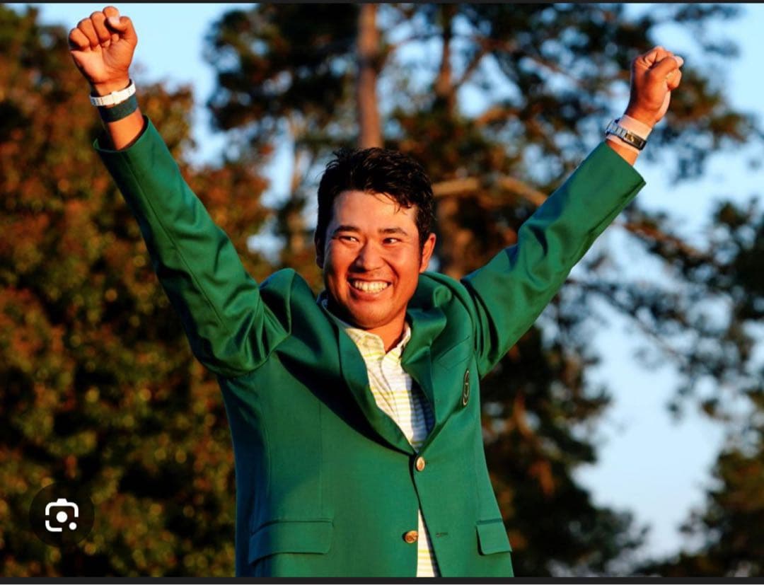 ２０２１マスターズ優勝記念数量限定レクサス＆スリクソン松山英樹刺繍サイン入バック