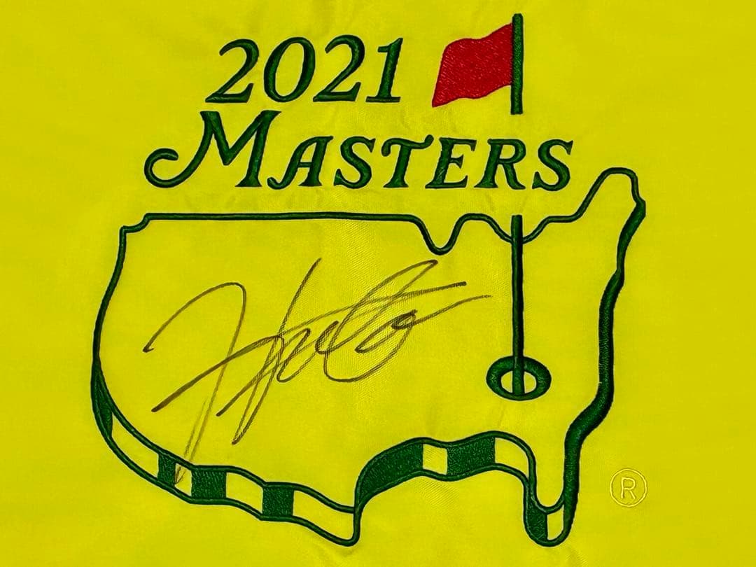 ２０２１マスターズ優勝記念数量限定レクサス＆スリクソン松山英樹刺繍サイン入バック