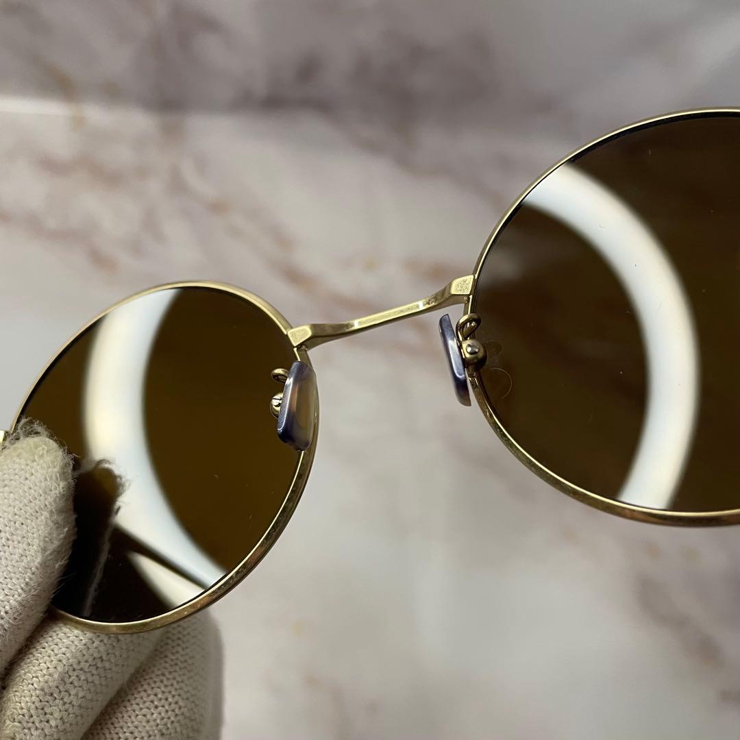 saint laurent サンローラン ラウンド Y2K サングラス ケース付