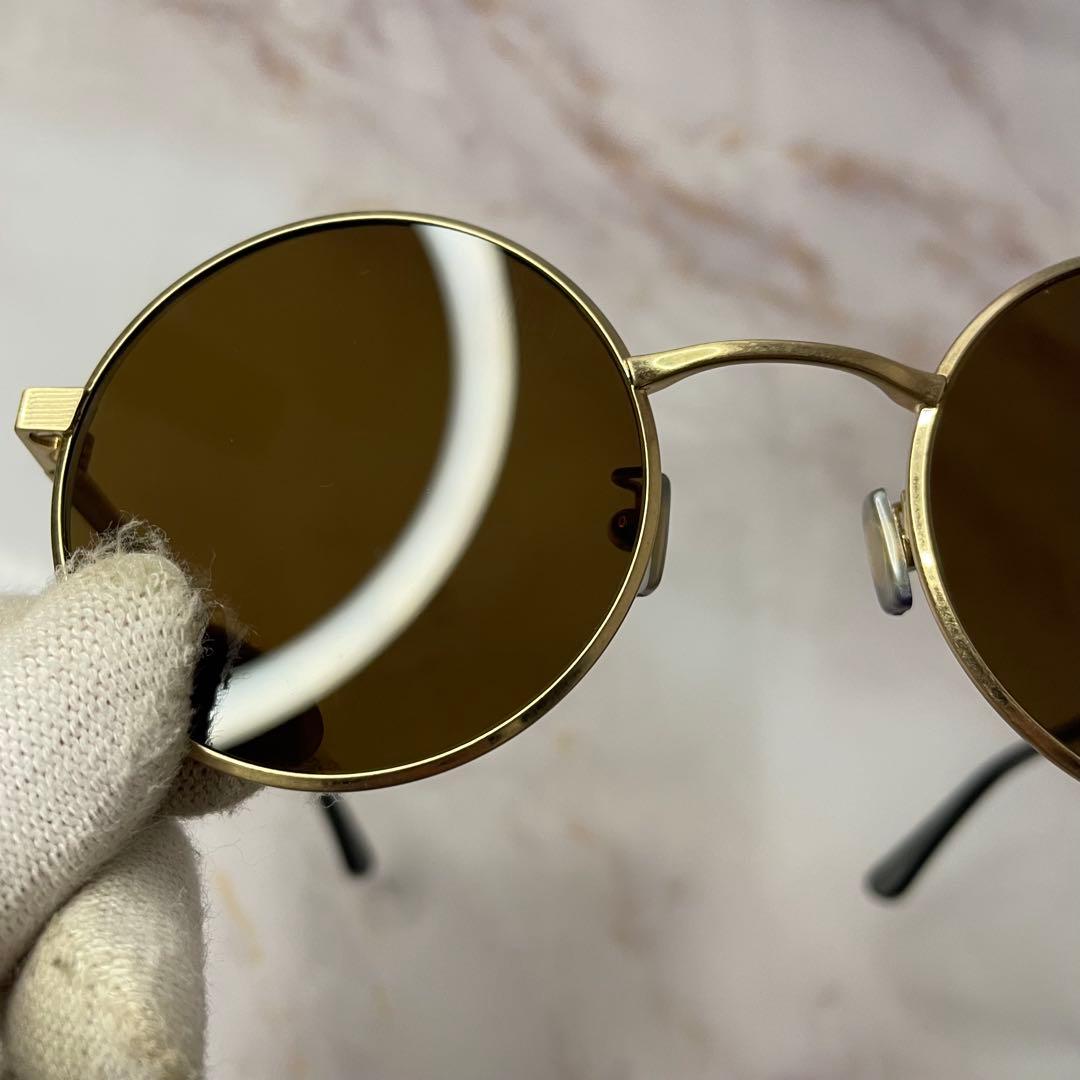 saint laurent サンローラン ラウンド Y2K サングラス ケース付