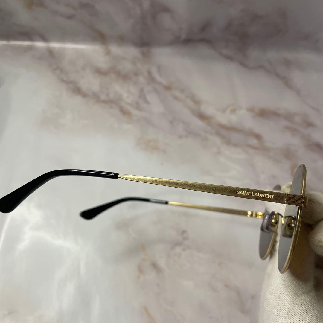 saint laurent サンローラン ラウンド Y2K サングラス ケース付