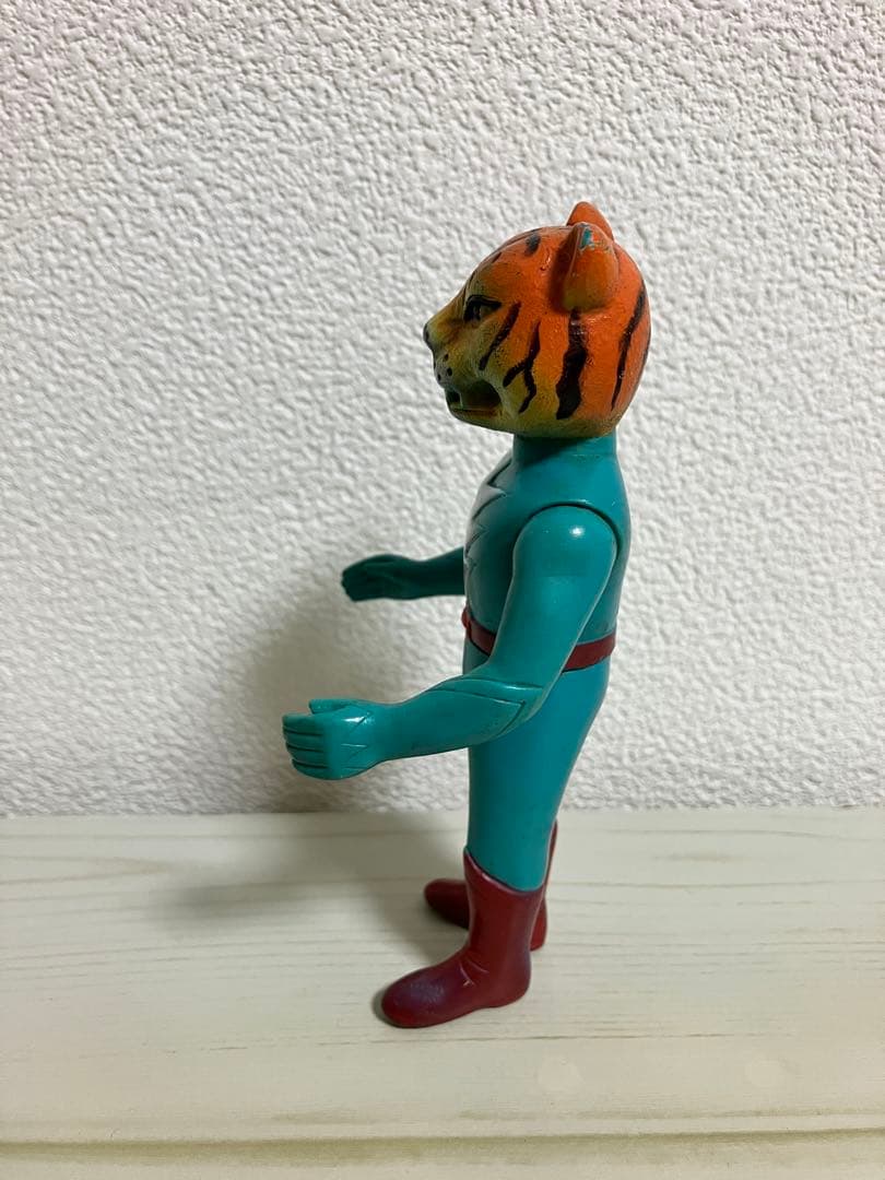 ブルマァク 鉄人タイガーセブン ソフビ人形 昭和レトロ 当時物 - メルカリ