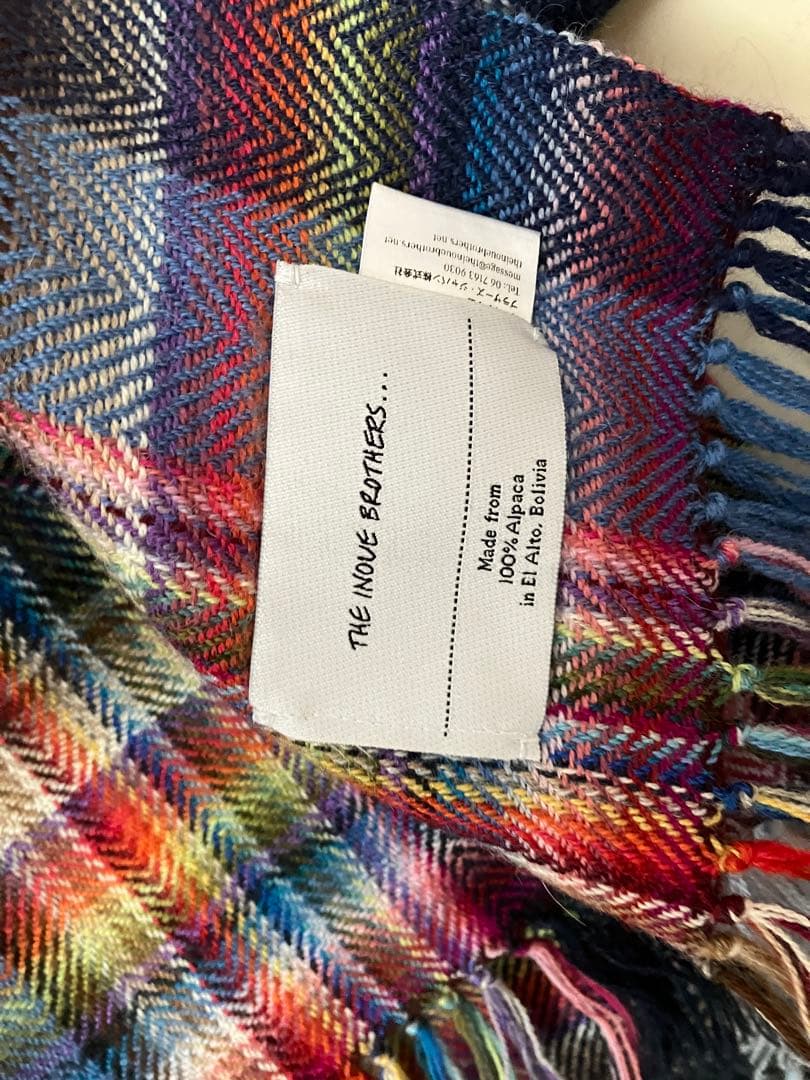 THE INOUE BROTHERS マルチカラーマフラー