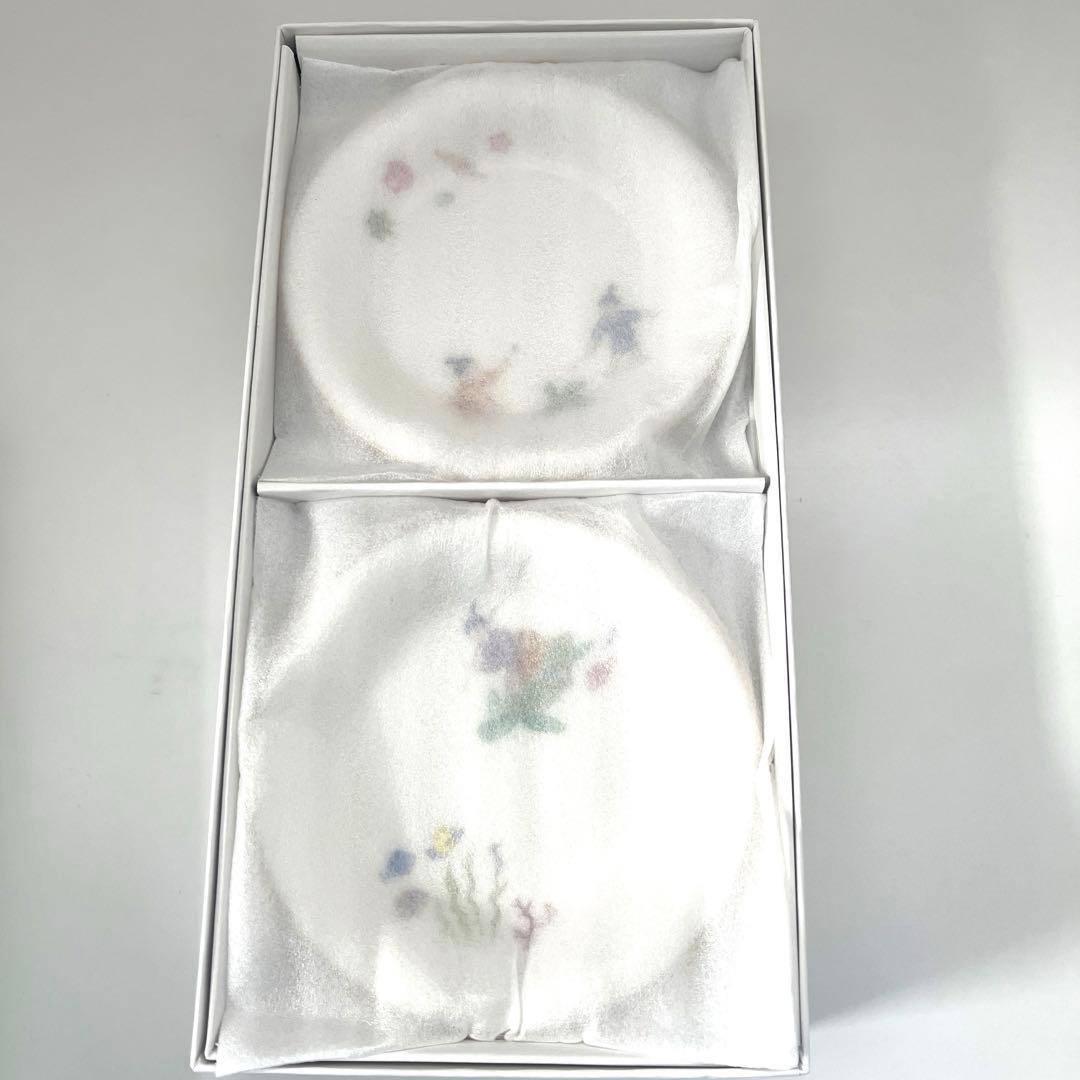 【未使用品】香蘭社 浦島太郎 銘々皿 有田焼