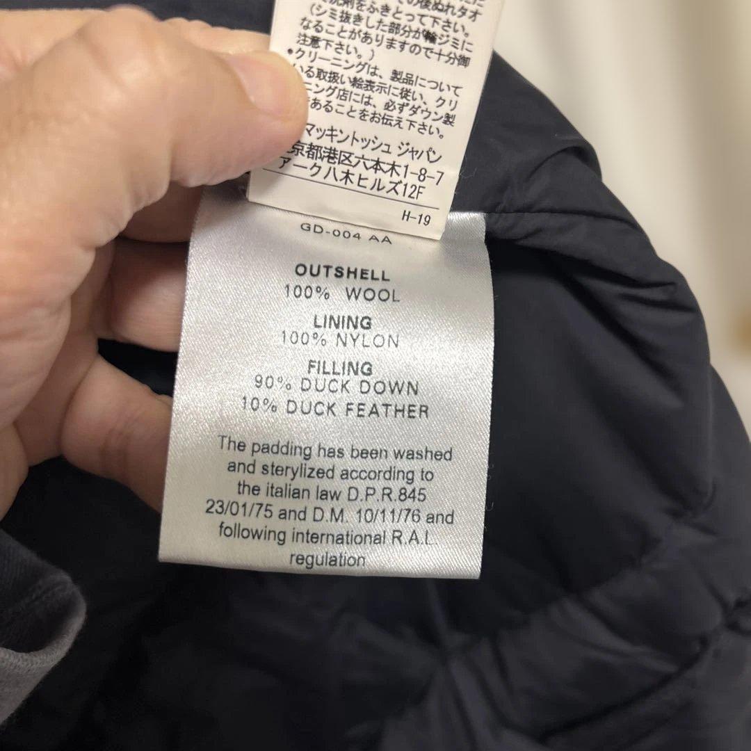 【専用】マッキントッシュMacintoshダウンコートフード付きダークグレー