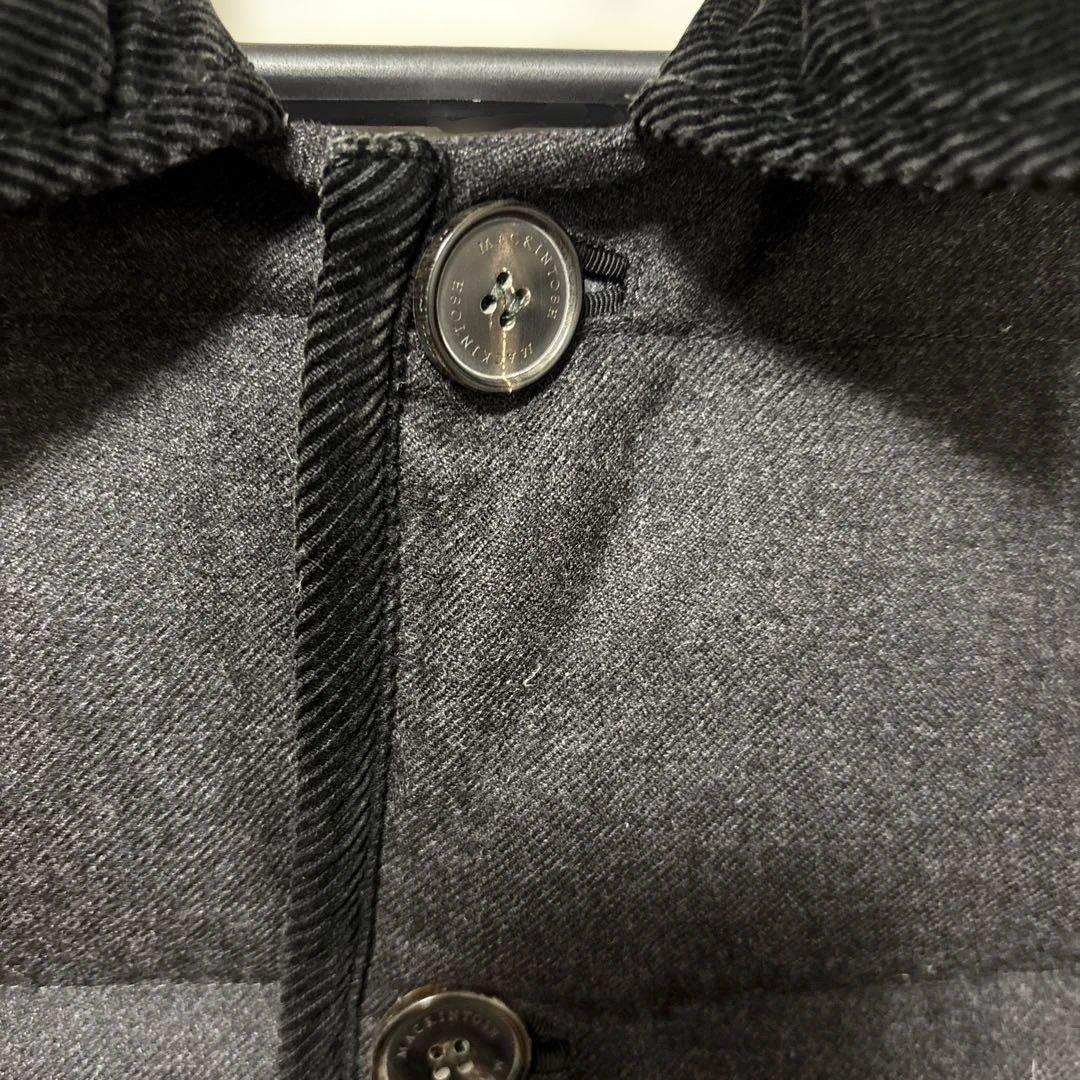 【専用】マッキントッシュMacintoshダウンコートフード付きダークグレー