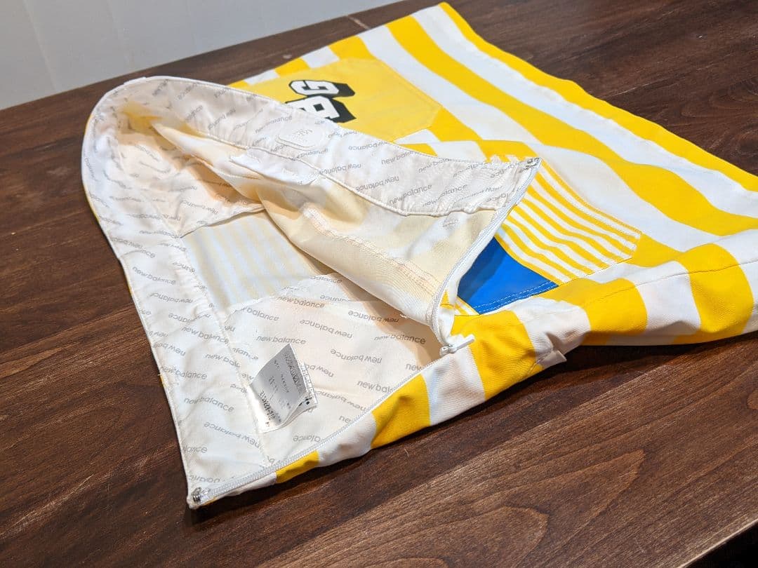 ニューバランス　ゴルフ　上下セット　セットアップ　半袖　ポロシャツ　黄　スカート