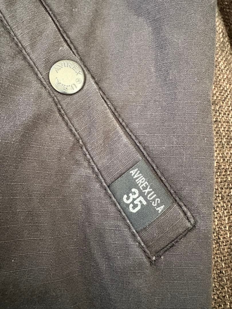 AVIREX アヴィレックス 35周年 MA-1 フライトジャケット Ｍ　黒