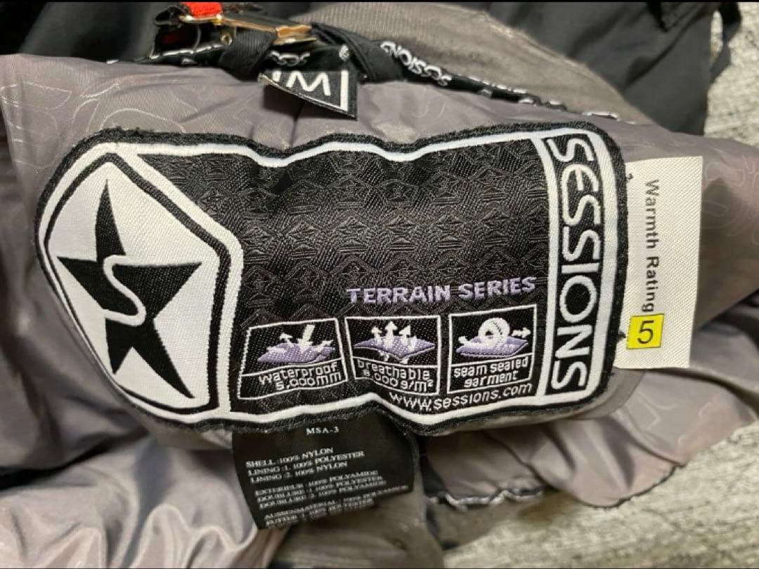 SESSION スノーボードウェア 120cm〜150cm キッズ 子供ゲレンデ