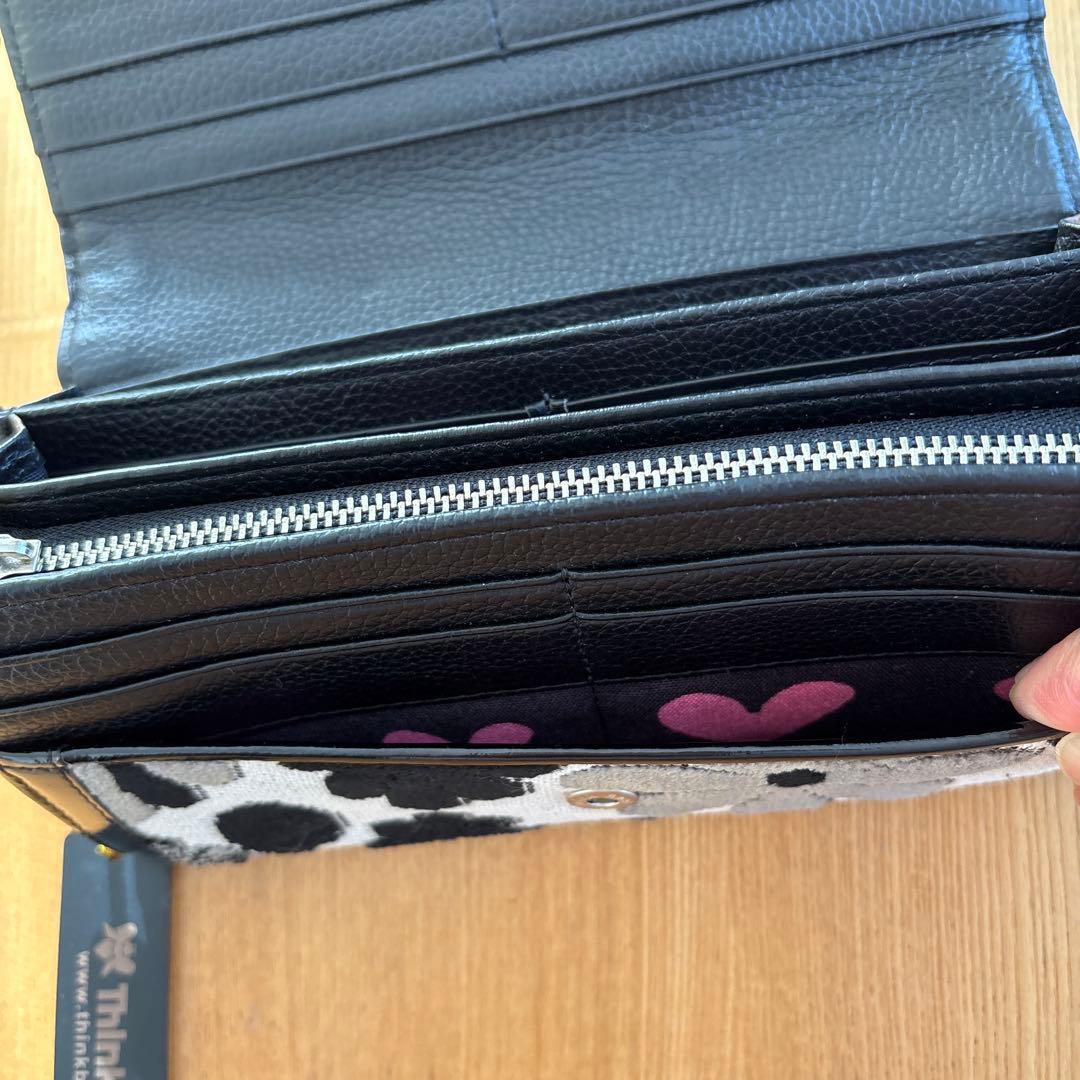 【未使用】Think Bee! 花柄 長財布