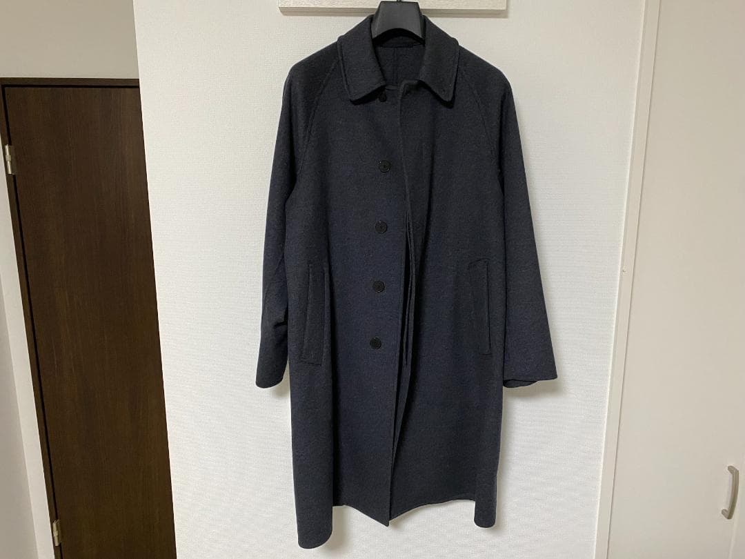 定価¥42900アローズB&YメルトンバルカラーコートSグレーステンカラーコート