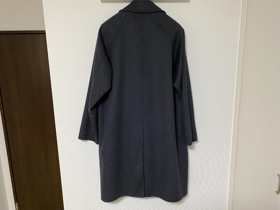 定価¥42900アローズB&YメルトンバルカラーコートSグレーステンカラーコート