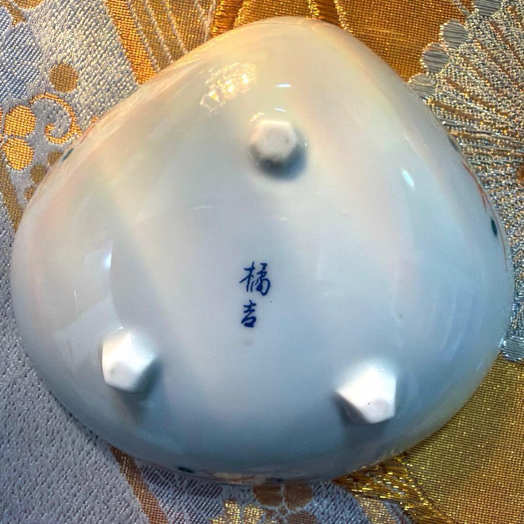 まま 金彩角皿　庫山窯羽子板皿　金銀ガラス製プレート16客 No.4-36