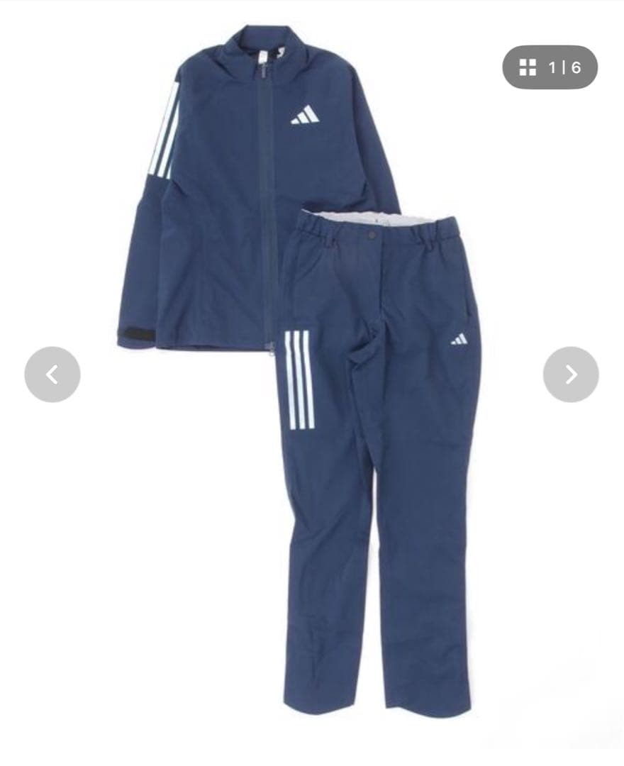 adidas golf レインウェアXLだけど小さ目　新品　定価24200円