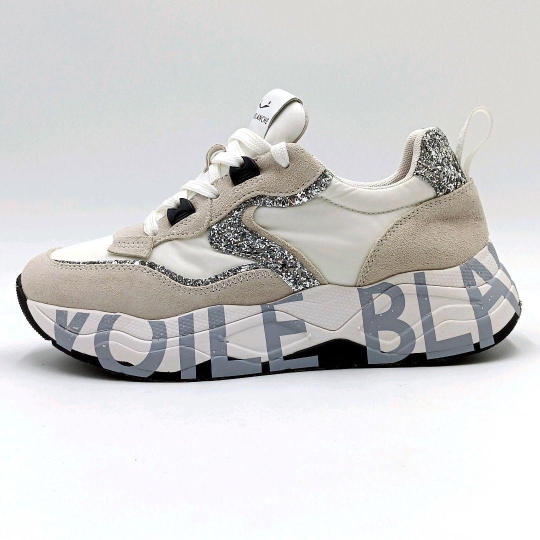 【美品】ボイルブランシェ 厚底スニーカー 37 グリッター CLUB105