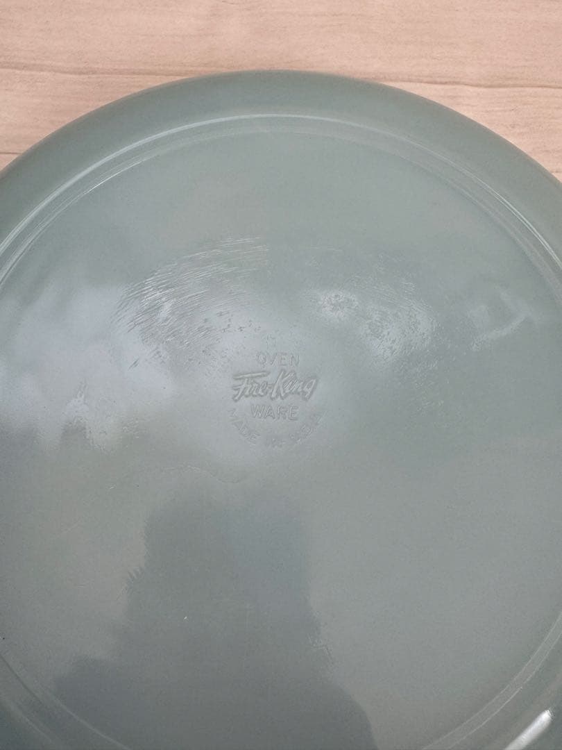 ファイアーキング ターコイズブルー 4皿セット