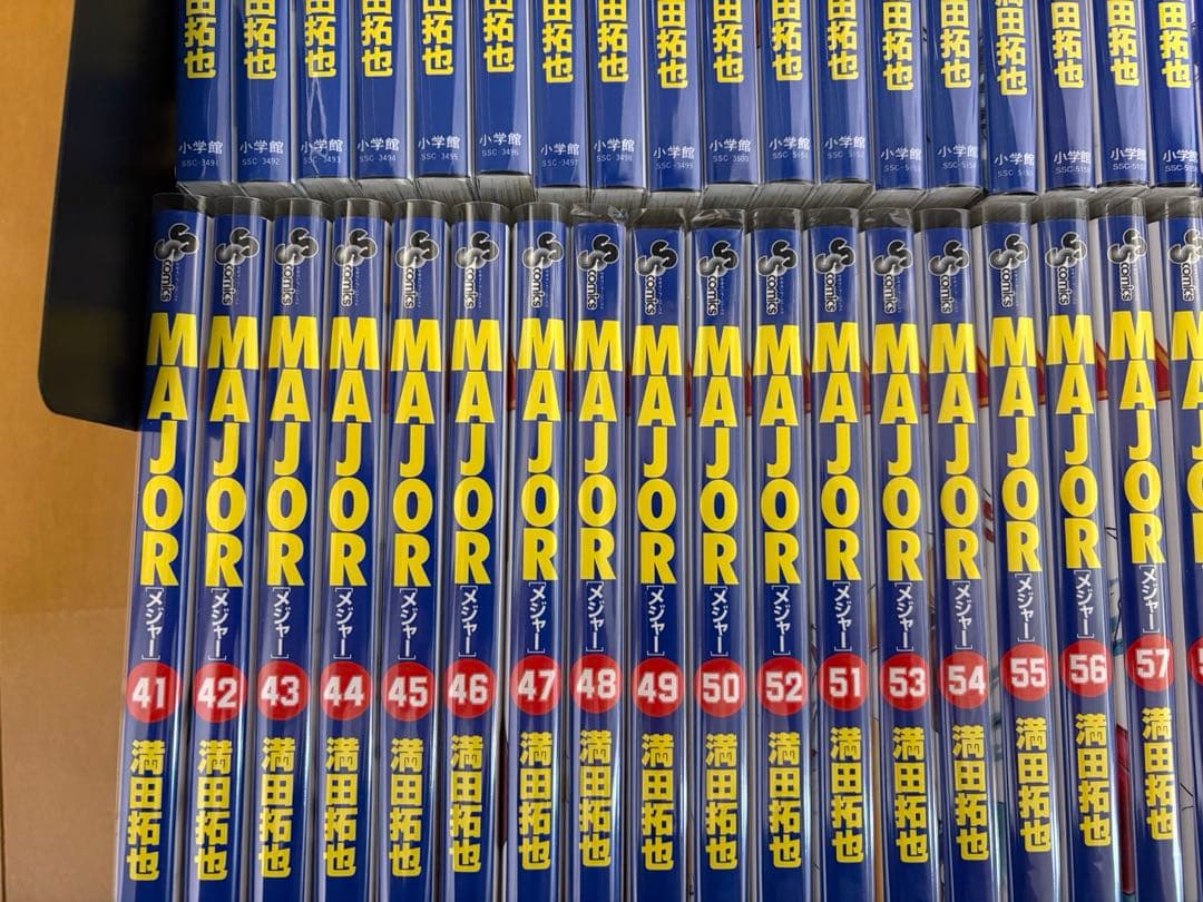 【美品】メジャー　全巻セット　ブックカバー付き