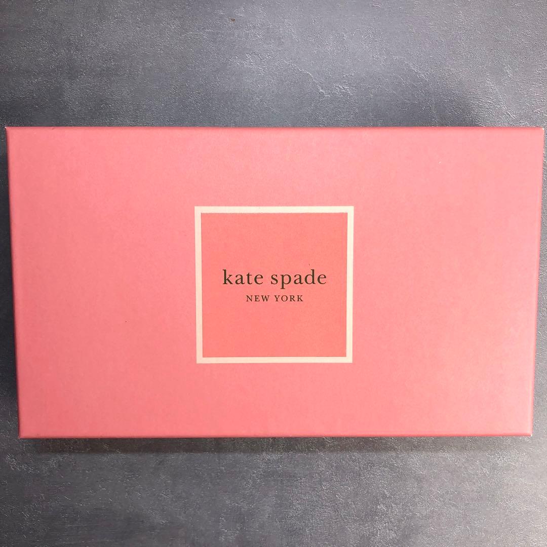 【極美品 】ケイトスペード ラウンドファスナー スペード フラワー 長財布