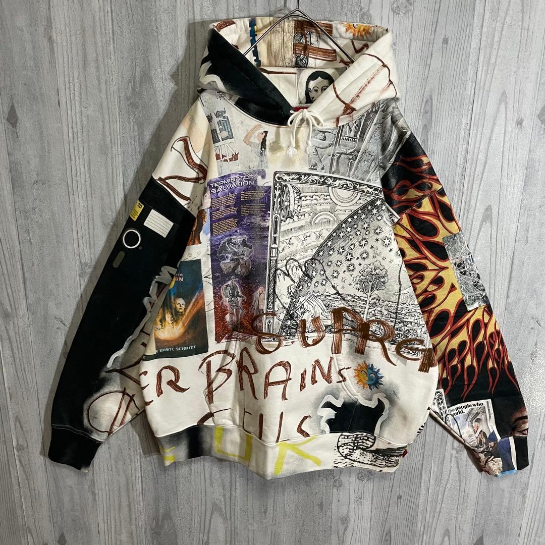 希少最高デザイン】シュプリーム 総柄グラフィックプリント プル