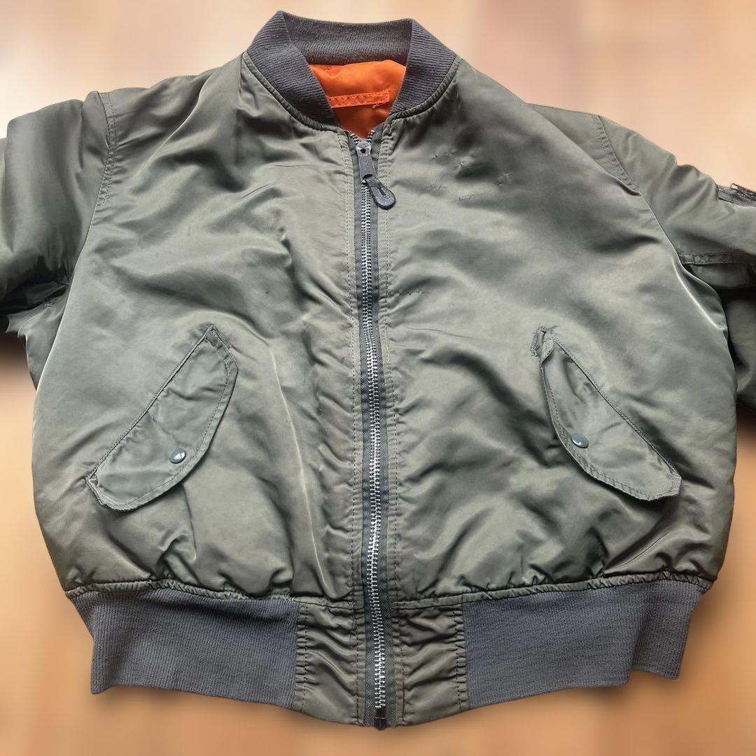 ALPHA INDUSTRIES MA-1 USA製 L 90年代　復刻