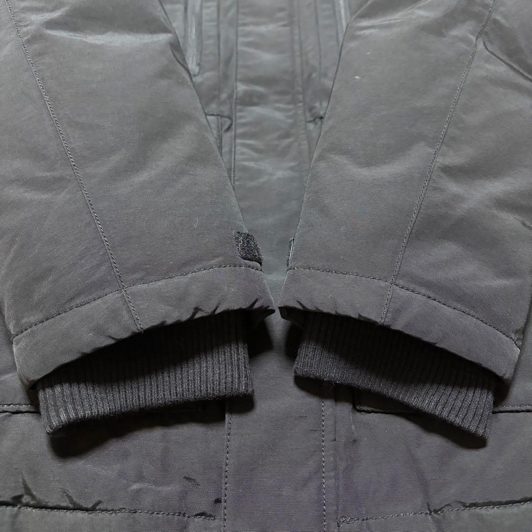 【MARMOT】マーモットダウンジャケット黒 ダウン80%95M美品