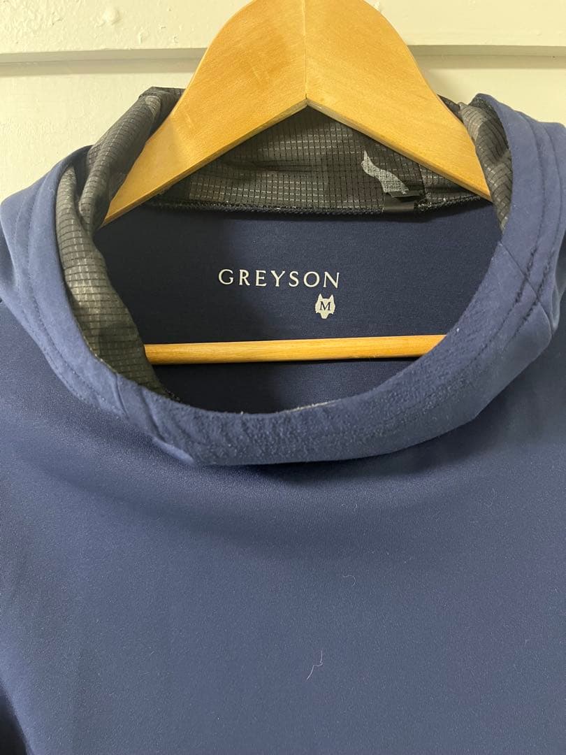 グレイソン　GREYSON パーカー　ネイビー　サイズM
