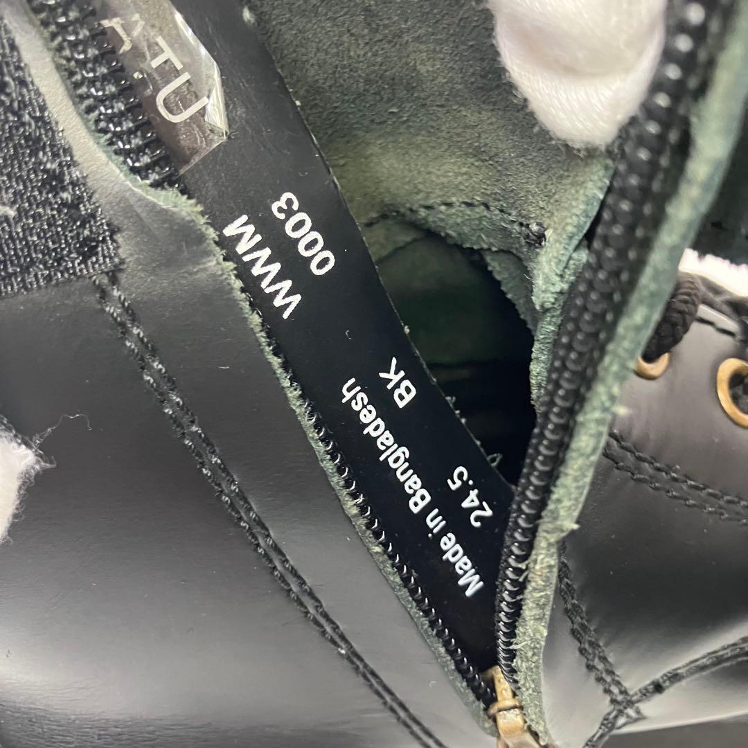 ワイルドウイング　スワロー　オートバイ　厚底ブーツ　24.5cm