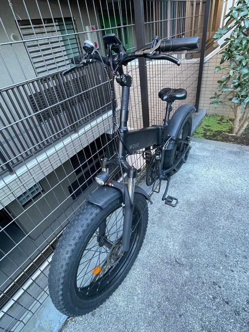 【MOVE X】次世代電動ファットバイク ※要メンテ 値下げ受付ます