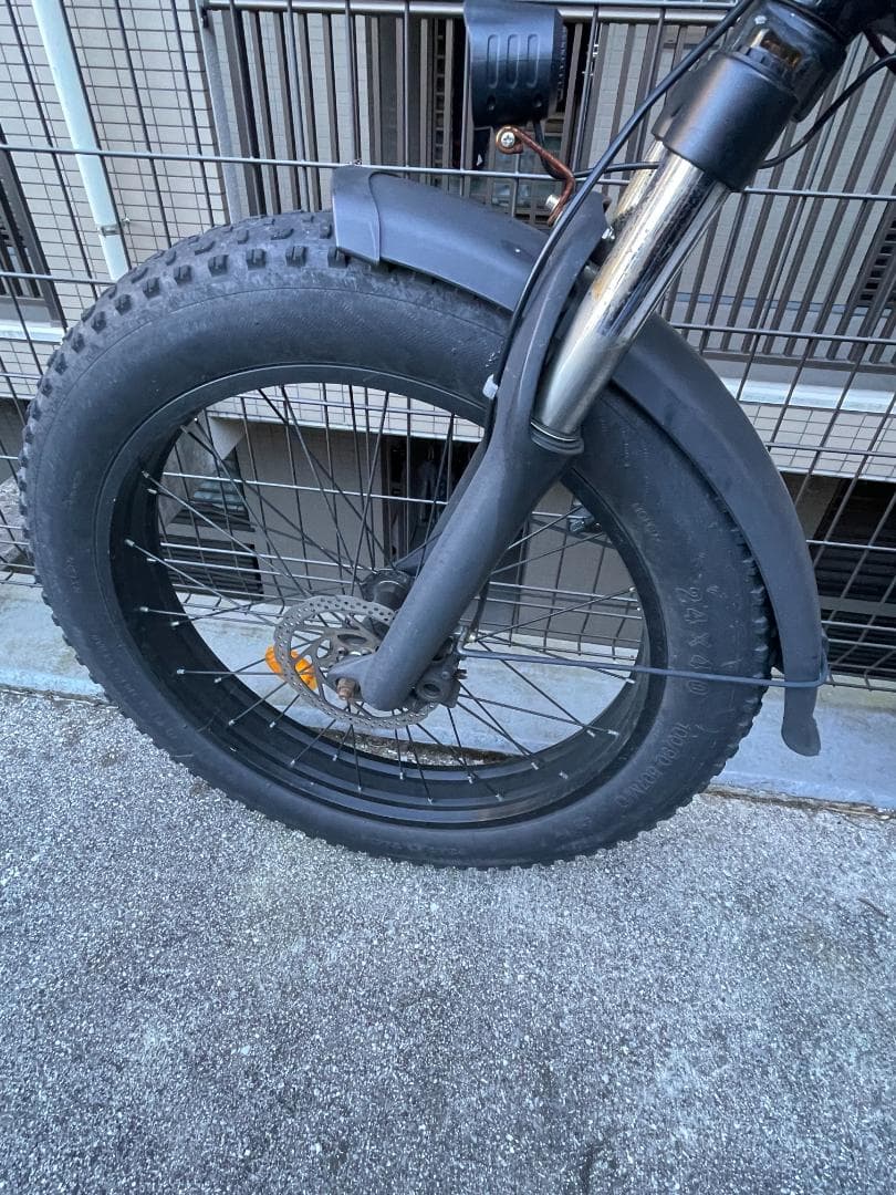 【MOVE X】次世代電動ファットバイク ※要メンテ 値下げ受付ます