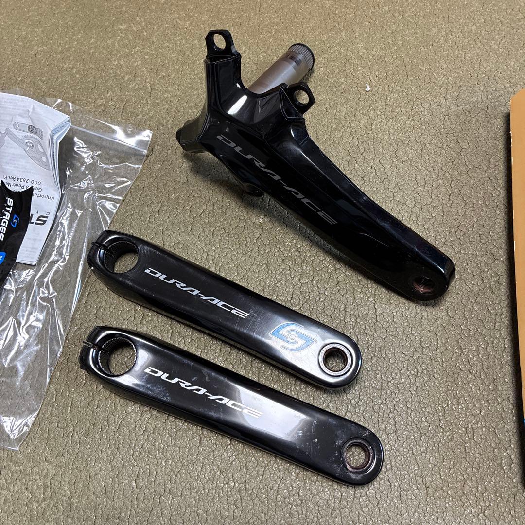 FC-R9200 ギア無し 165mm Stages Power meter付き - メルカリ