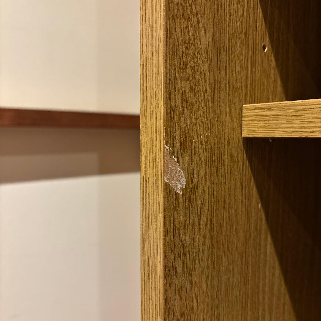 アデペシュ/カデル スライドガラスキャビネット ハイ /収納キャビネット