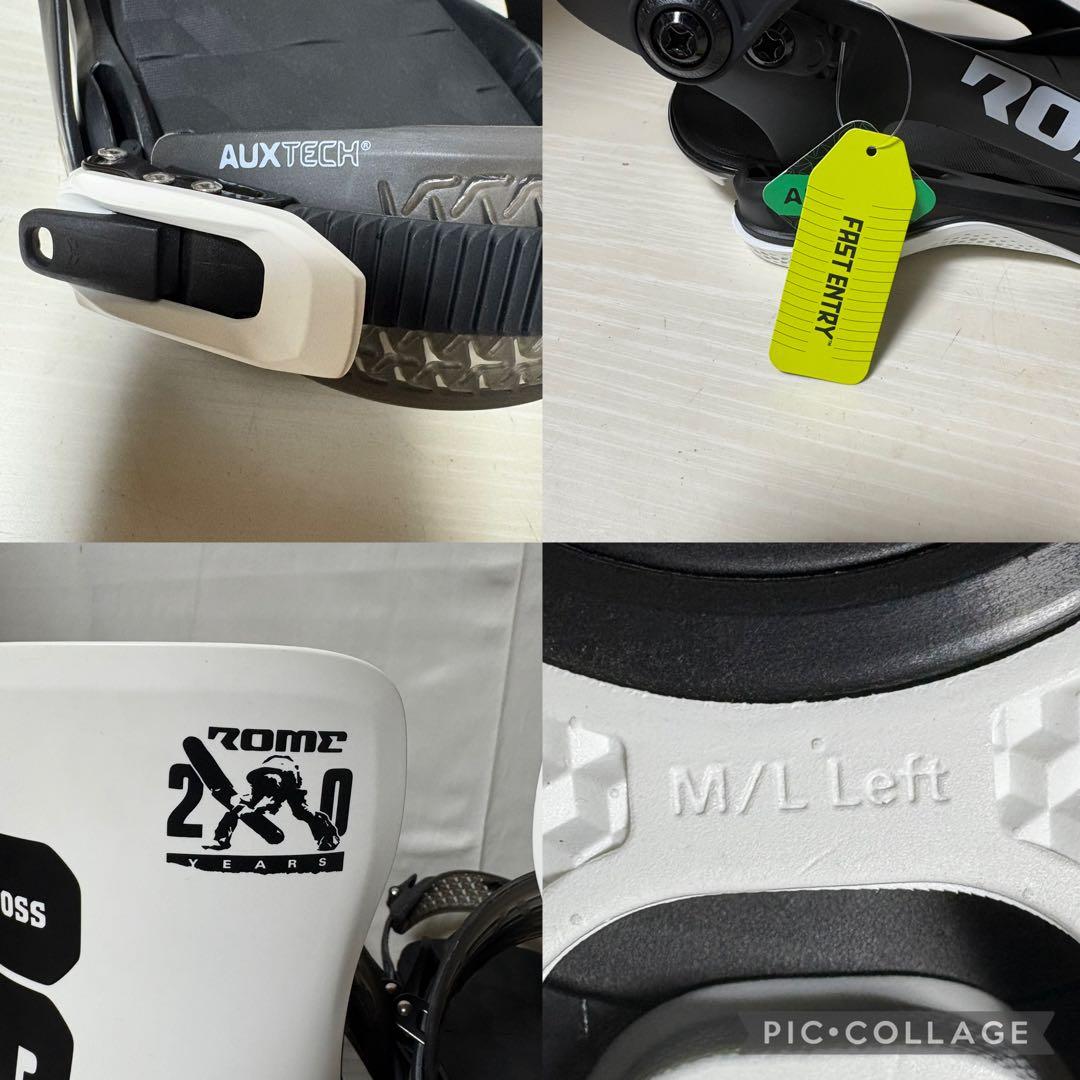 ROME スノーボード ビンディング ROME BOSS ビンディング グラトリ