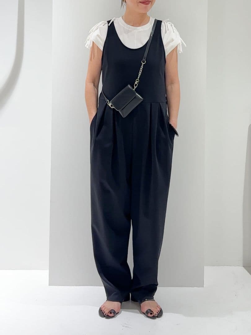 【未使用】YENN チェーンベルトポーチ 黒