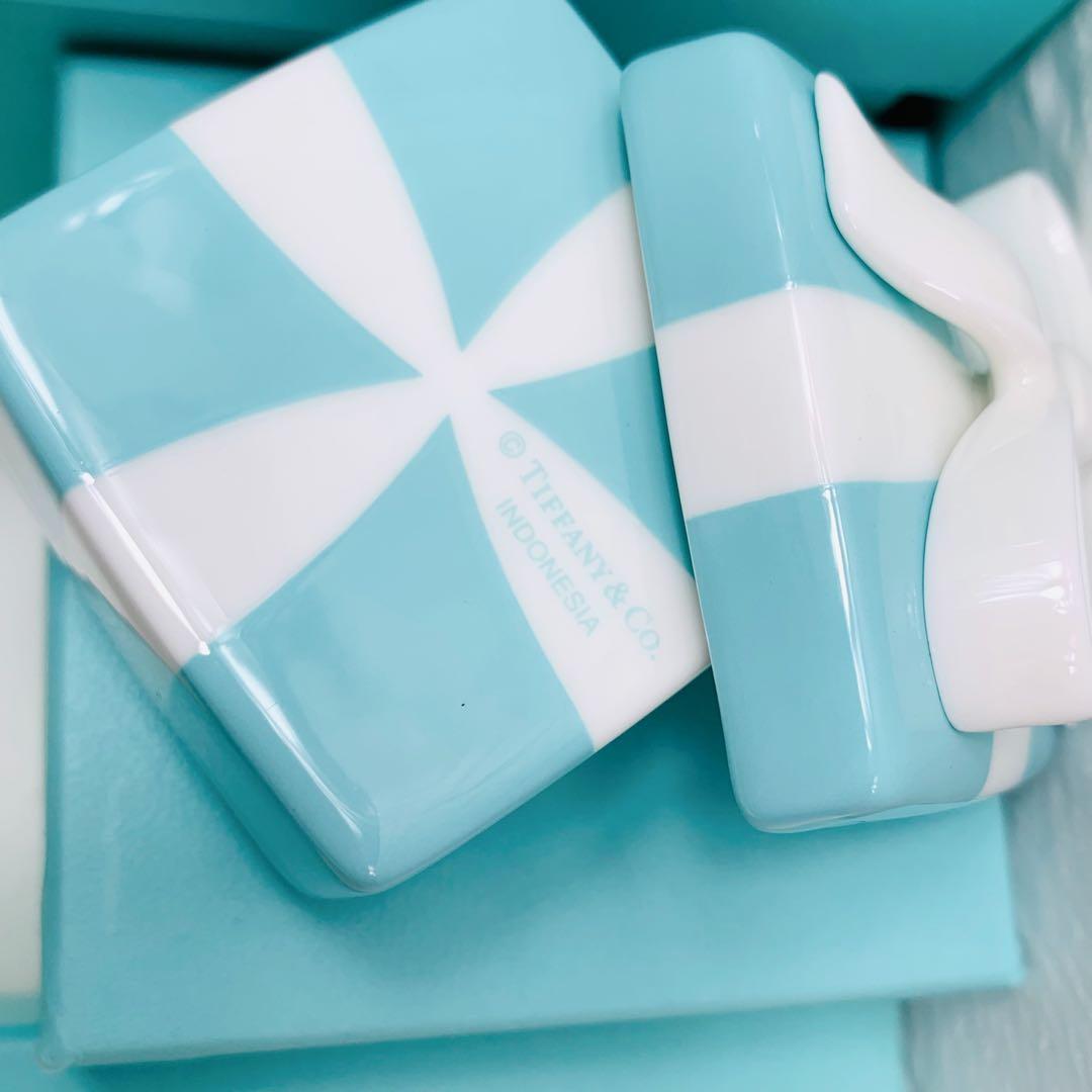 未使用品　Tiffany＆Co. ティファニー　ブルーリボン　食器　9点セット