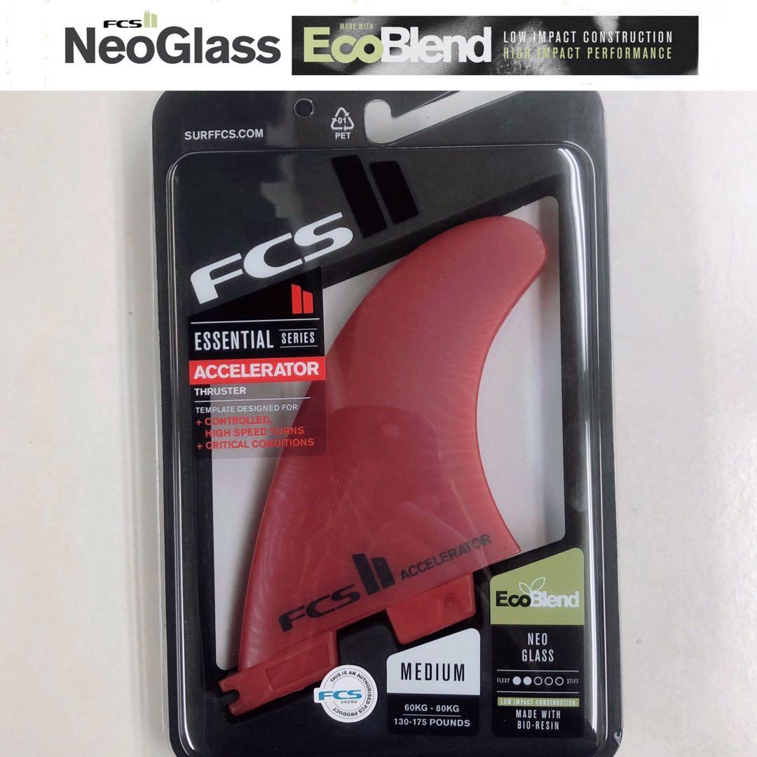 FCS2 FCS ネオグラス エコ アクセルレータ fin fcsII Mサイズ