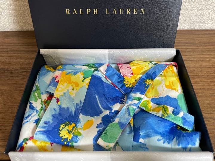 【新品未使用タグ付き】ラルフローレン　花柄　アシュリンフローラル　エプロン