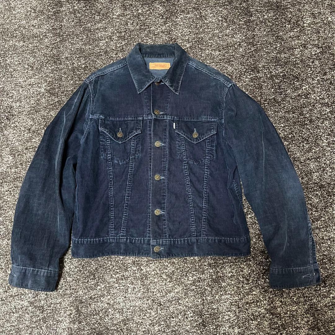 70's 鬼フェード levi's 70505 コーデュロイ 42 ビッグサイズ 70's