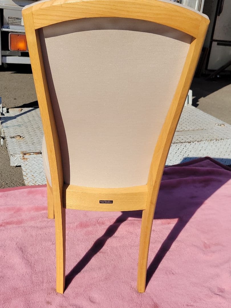 kyora-moon.s様専用カリモク ダイニングチェア ハイバック オーク材