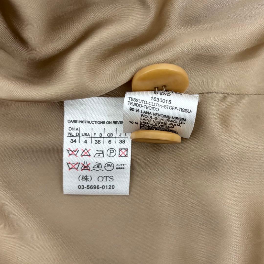 【SALE】38サイズ MAXMARA MEEKEND ダブルコート ベージュ