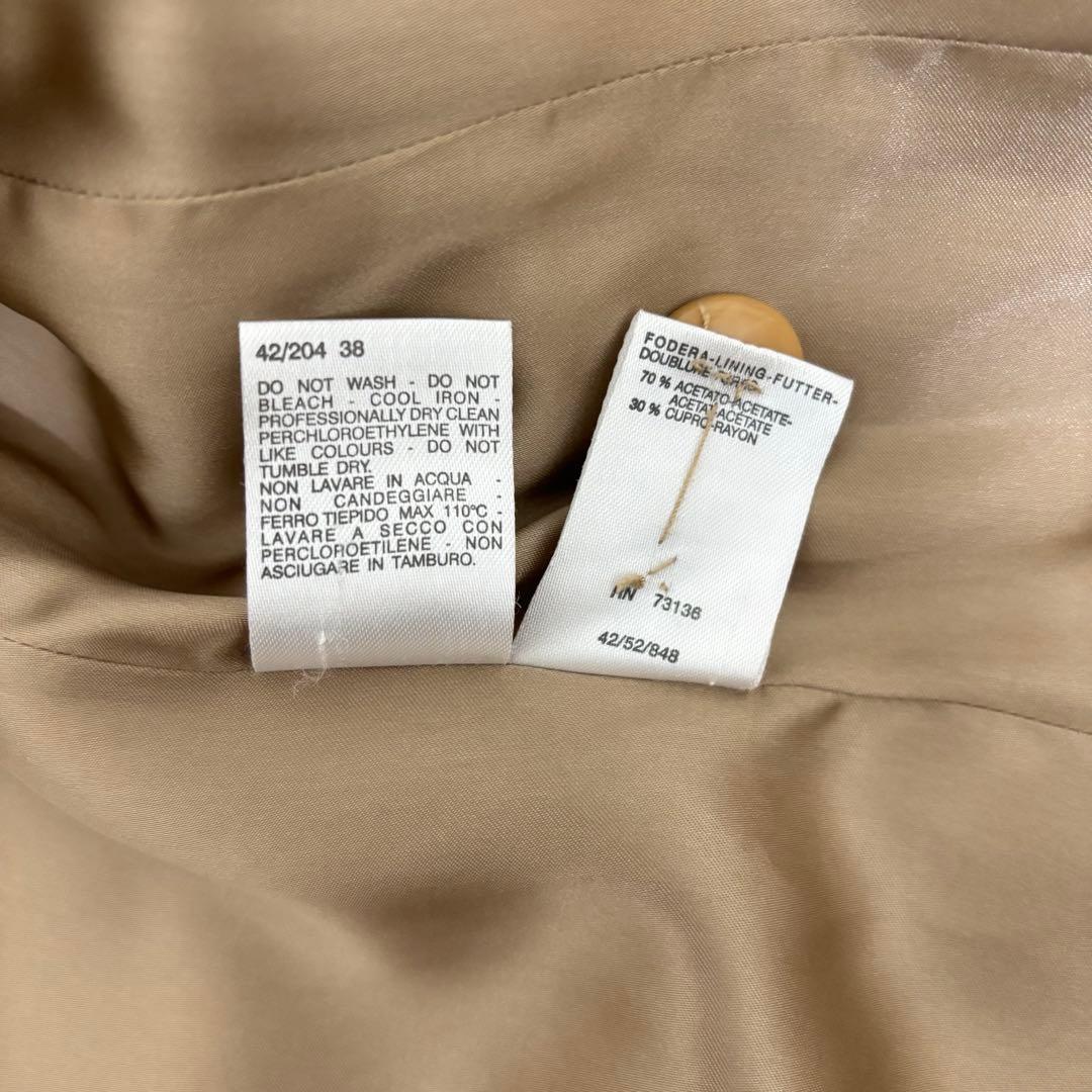 【SALE】38サイズ MAXMARA MEEKEND ダブルコート ベージュ