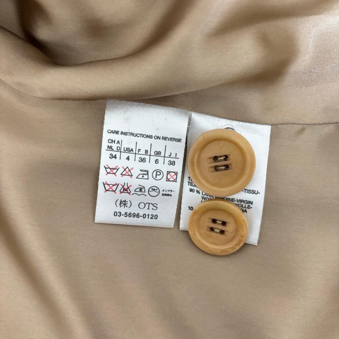 【SALE】38サイズ MAXMARA MEEKEND ダブルコート ベージュ