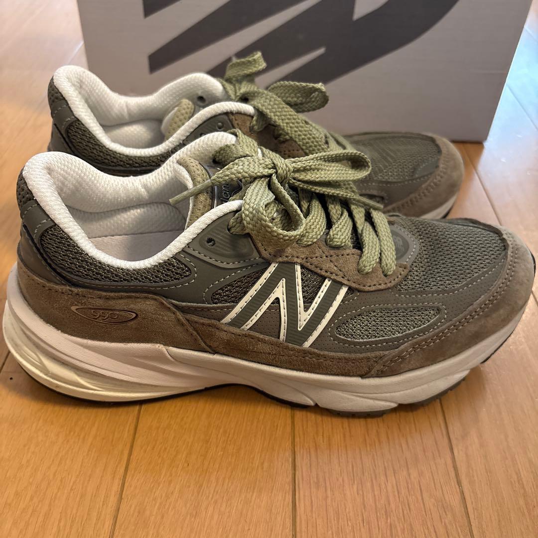 ⭐️タイムセール⭐️New Balance 990 カーキmade in USA
