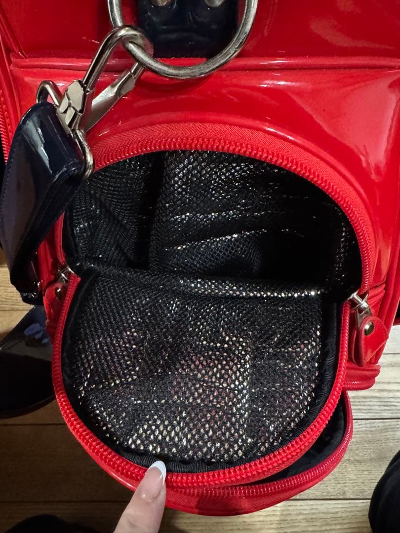 パーリーゲイツキャディーバック エナメル