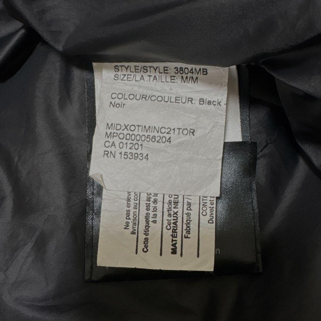 【美品】カナダグース マクミラン ブラックレーベル M 鑑定済み 3804MB