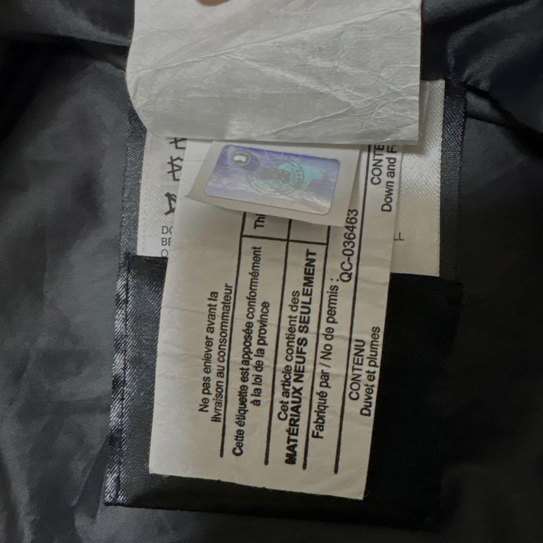 【美品】カナダグース マクミラン ブラックレーベル M 鑑定済み 3804MB