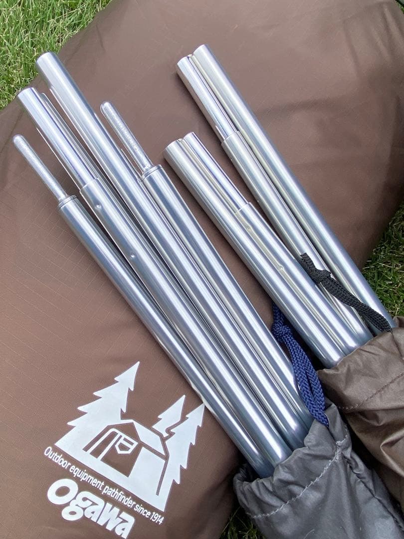 Tasso T/C タッソtc オガワ　メッシュスクリーン　ポール付き　美品