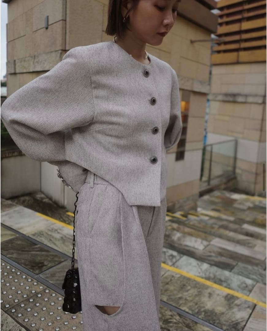 パンツ DEFORMATION SUMMER TWEED PANTS M