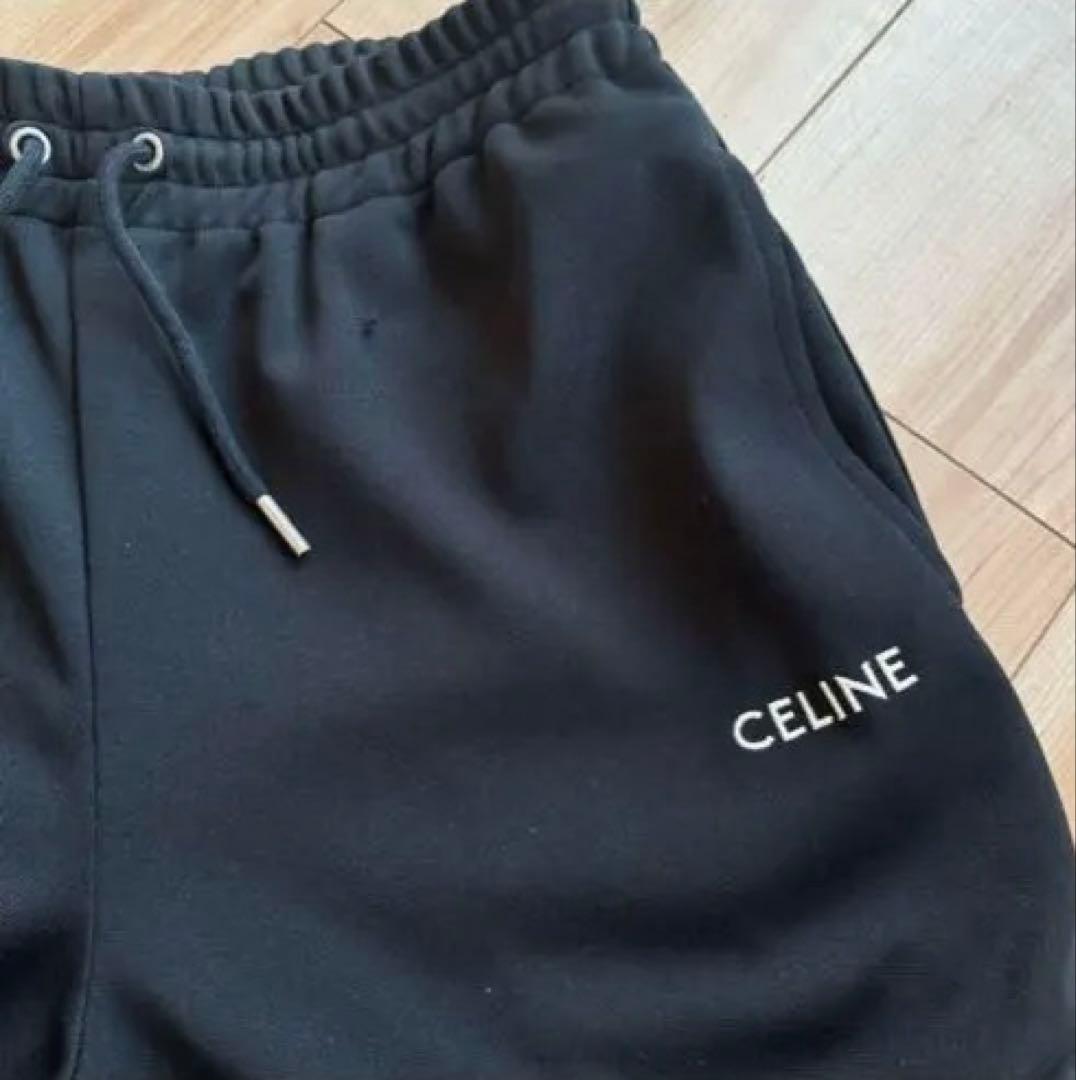 R 正規品CELINE ブラックジャージセット