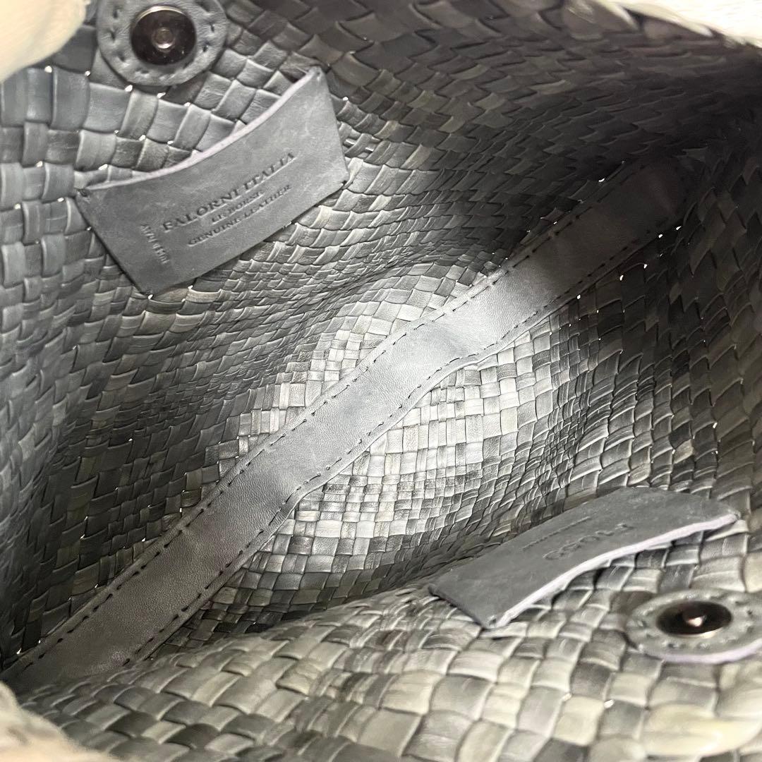 美品】ファロルニ ワンショルダー イントレッチオ ホーボー グリーン系