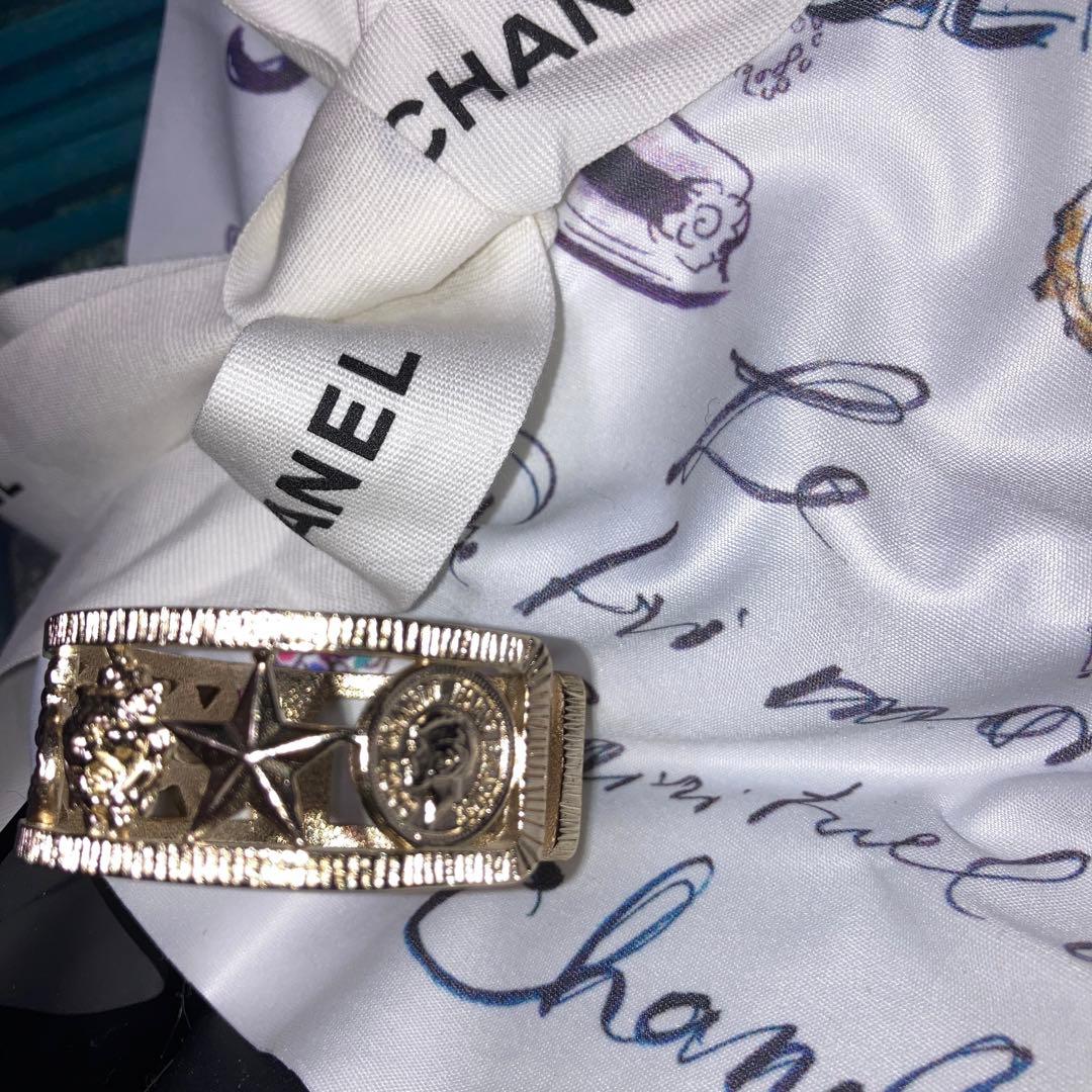 超美品☆希少☆かっこいい☆CHANEL☆バングル☆ブレスレット☆シンボル☆